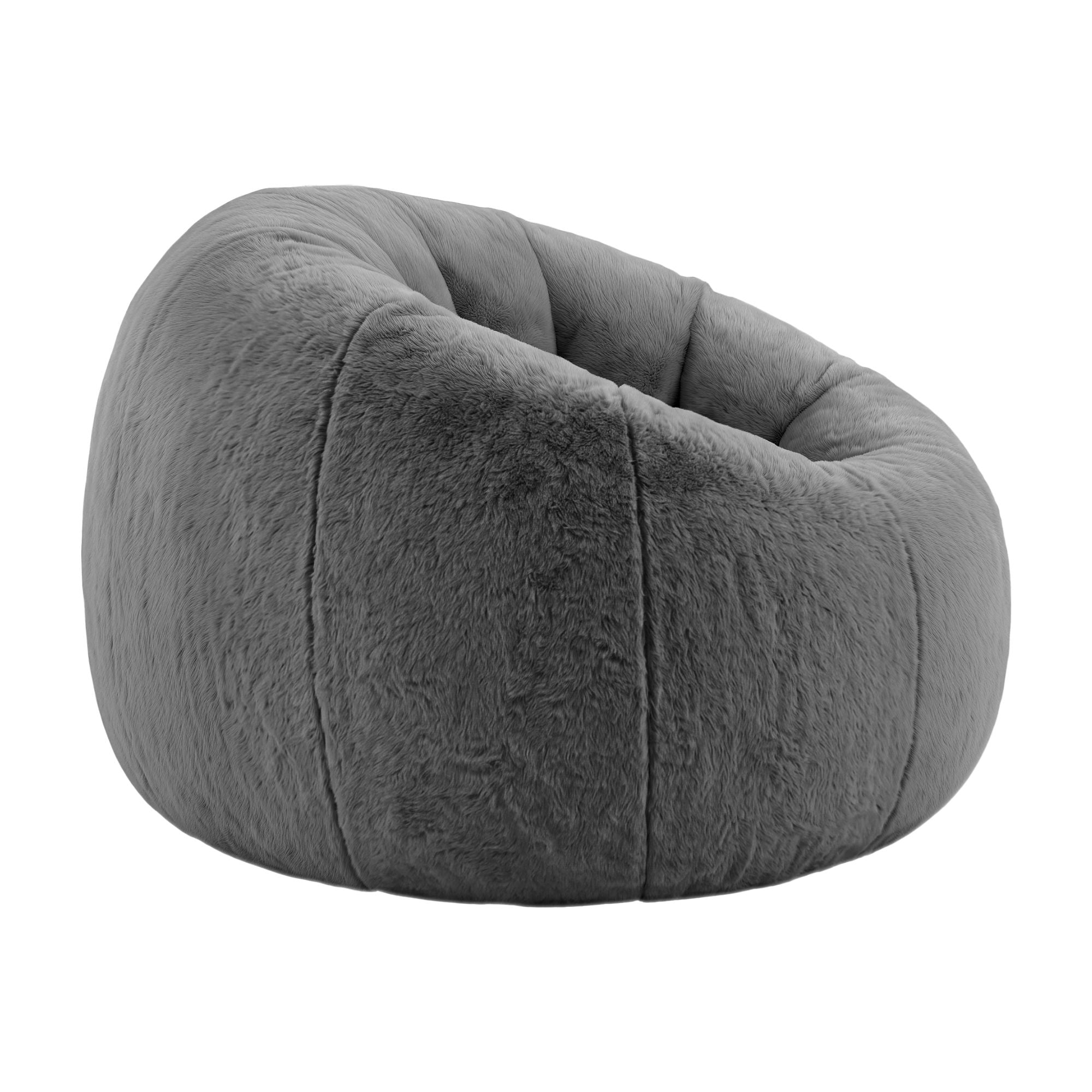 Artiss Bean Bag Chair Cover - Grey