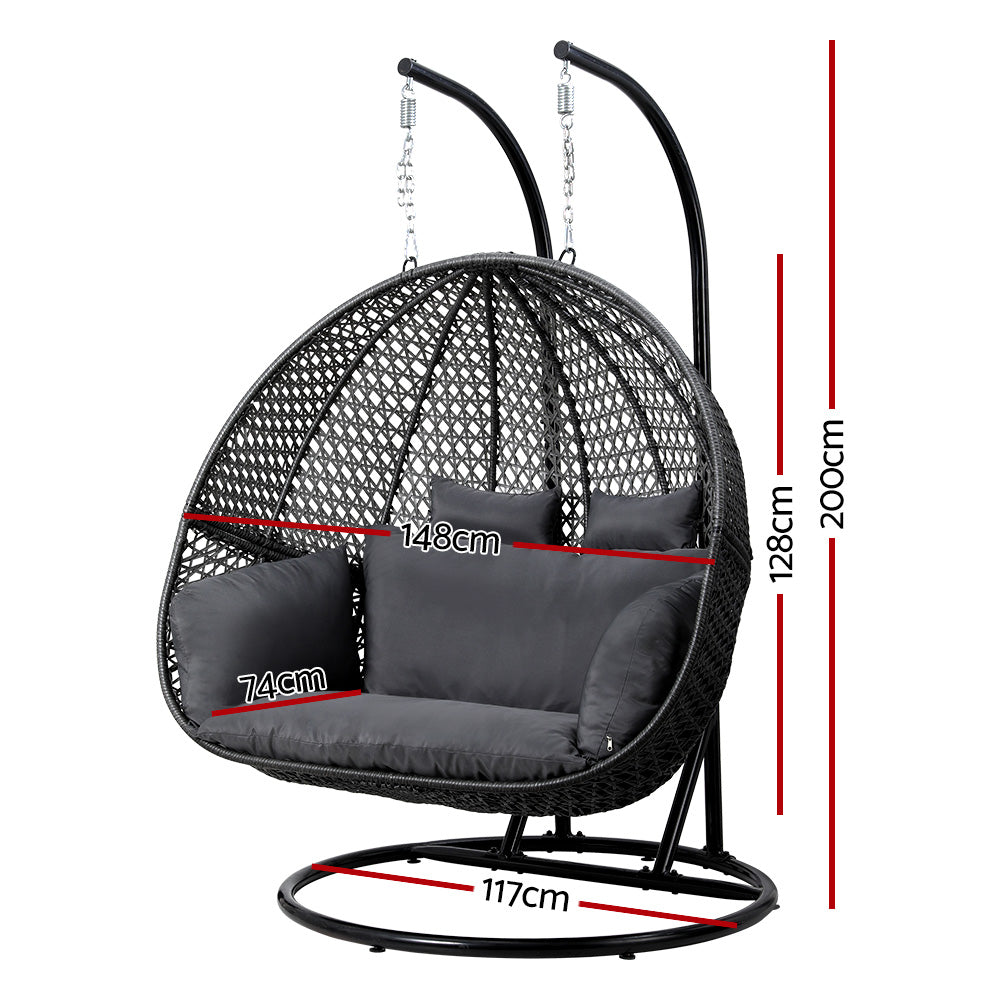 Gardeon Outdoor Swing Chair - 2 Seater