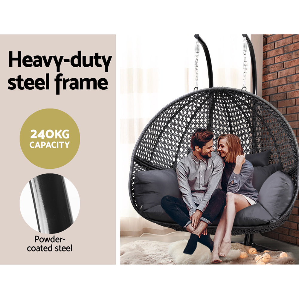 Gardeon Outdoor Swing Chair - 2 Seater