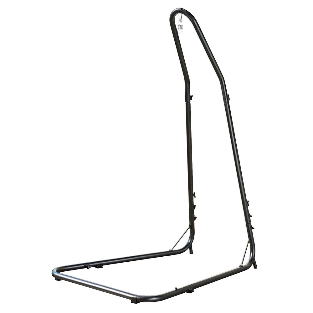 Gardeon Hammock Chair Stand Heavy Duty Steel Frame Black