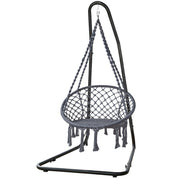 Gardeon Hammock Hanging Chair with Steel Stand