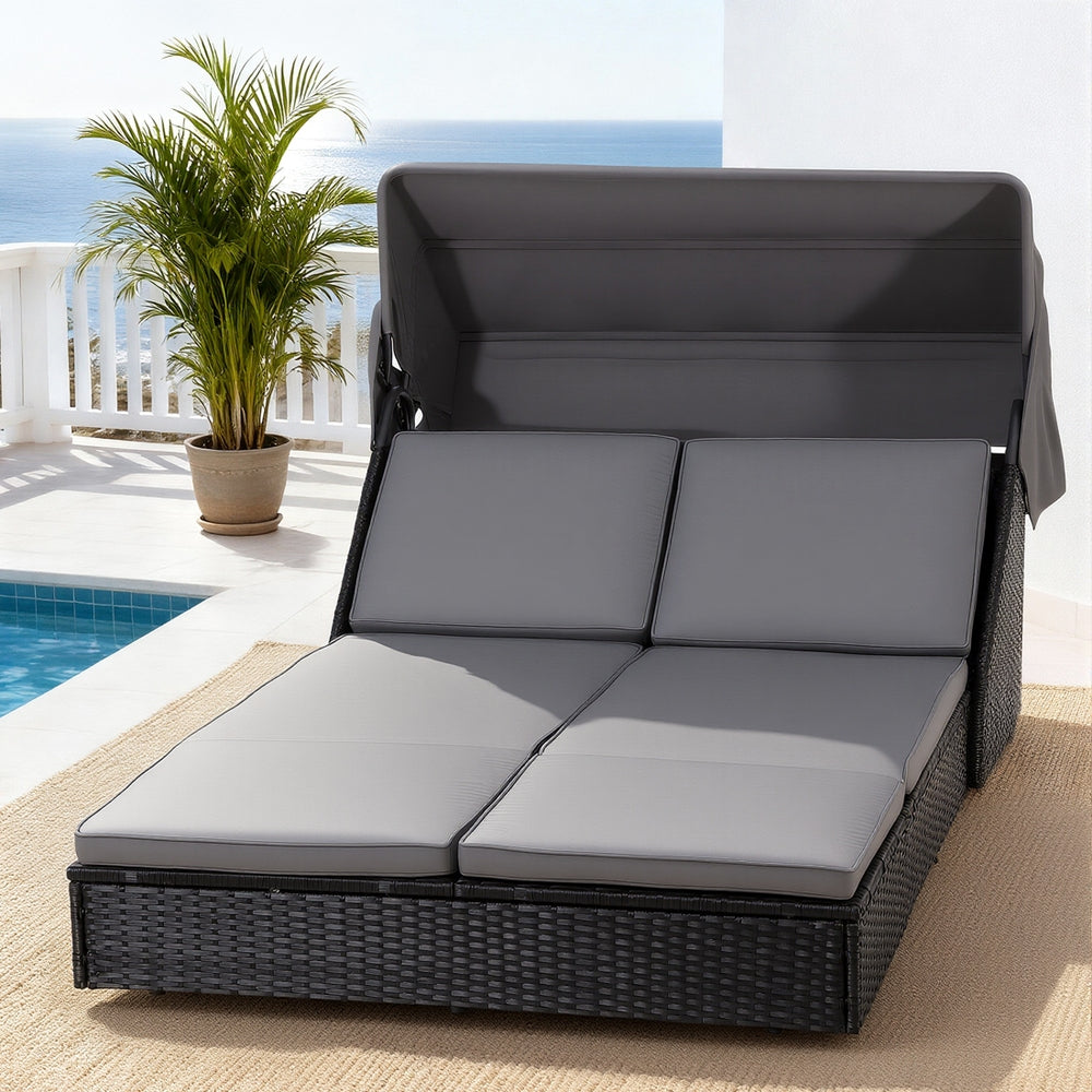 Gardeon Outdoor Wicker Day Bed