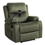 Artiss Recliner Chair Heated Massage Chair with Phone Holder Velvet