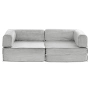 Artiss Convertible Folding Sofa Bed - Grey