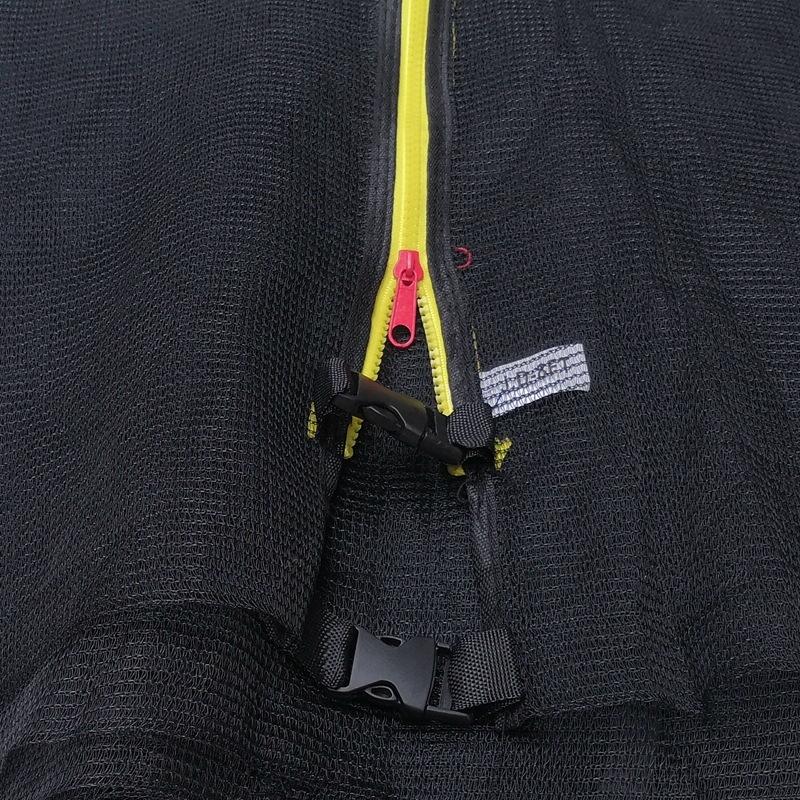 6 Pole Outdoor Trampoline Safety Net 1.5M Diameter Jump Pad