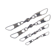 Swimerz Double Snap Barrel Swivels, Size 4, 12 pack