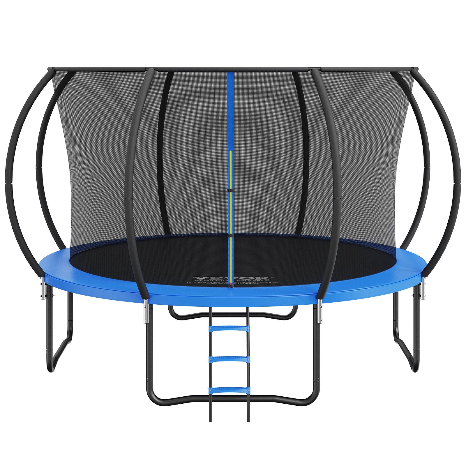 VEVOR 3.66m Trampoline, 181 kg Trampoline with Enclosure Net, Ladder ...